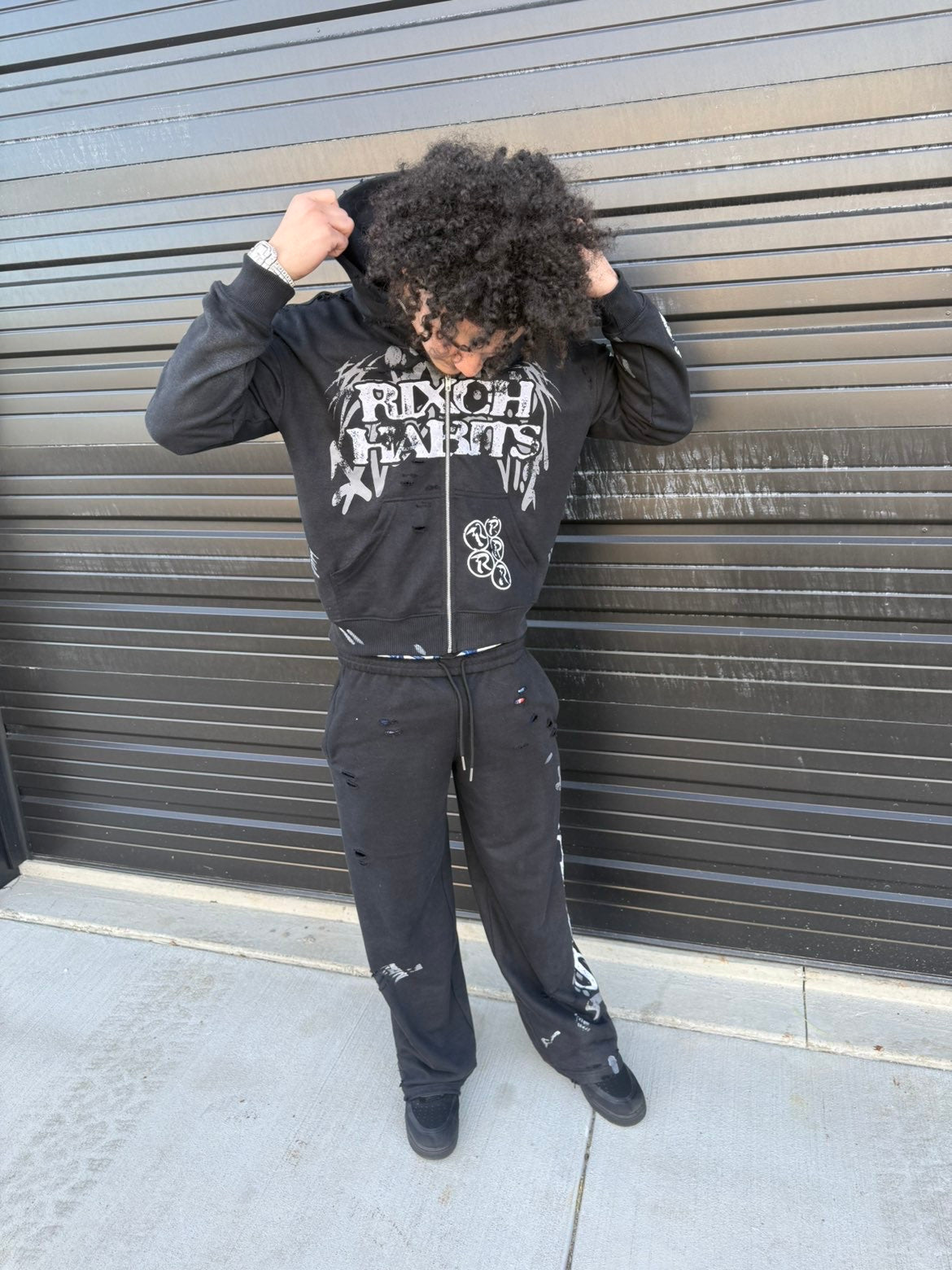 "RIXCH HABITS" SET (BLACK)